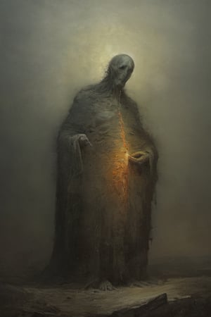 masterpiece in the style of Zdzisław Beksiński and Francisco de Goya,more detail XL