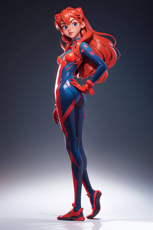 3d, 8k, high quality, hyper realistic, 1girl, (caucasian skin), ((asuka at 18 years old)),retro style, cosmonaut helmet, visualizer, cleavage cutout, straight_hair, very_long_hair, orange_hair,realistic blue eyes, perfect body , perfect hips, perfect breasts, perfect ass, retro skin cosmonaut tight opaque suit, looking_at_viewer, perfect makeup,sensual facial expression,leg_spread , full_body, perfect legs, perfect hands, perfect hair,3DMM