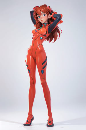 3d, 1girl, (caucasian skin), ((asuka at 18 years old)),retro style, cosmonaut helmet, visualizer, cleavage cutout, straight_hair, very_long_hair, orange_hair,realistic blue eyes, perfect body , perfect hips, perfect breasts, perfect ass, retro skin cosmonaut tight opaque suit, looking_at_viewer, perfect makeup,sensual facial expression,leg_spread , full_body, perfect legs, perfect hands, perfect hair,3DMM