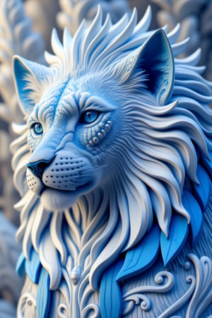 ,xrottx-intrincate-style, fantasy lion animals detail,color white and blue,award winnig photography,intricate details,8k,xrottx-intrincate-style,xrottx-intrincate-style,