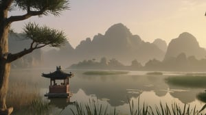 /create prompt: a serene scene of ancient China's Song Dynasty  -camera pan down left -fps 24 -gs 16 -motion 1 style: 3D Animation aspect-ratio: 16:9 -seed 1243952236393136298
