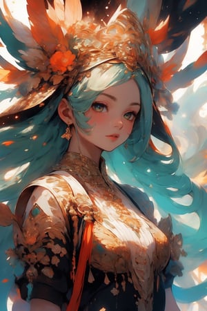 22.	(masterpiece, top quality, best quality, official art, beautiful and aesthetic:1.2), (1girl:1.4), blonde hair, portrait, extreme detailed, (colorful:1.3), highest detailed, ((fantasy realism)), ((dreamy atmosphere)), ((imaginative storytelling))