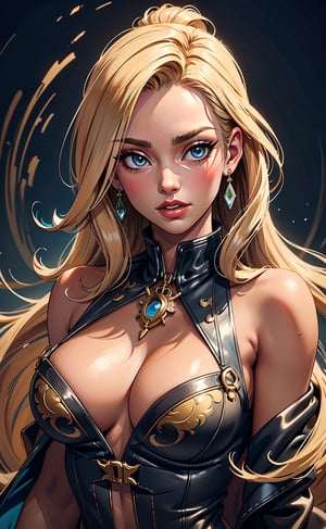 1girl, steampunk style, flowing blonde hair, boots,  detailed steampunk background, (masterpiece, top quality, best quality, official art, beautiful and aesthetic:1.2), extreme detailed, cinematic Lighting, ethereal light, intricate details, extremely detailed, incredible details, full colored, complex details, hyper maximalist, gorgeous light and shadow, detailed decoration, detailed lines. masterpiece, best quality, HDR, UHD, fair skin, beautiful face,Color Booster,edgKM