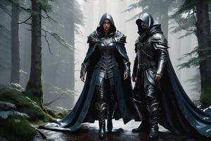 masterpiece, high_res, high quality,
stunningly beautiful splash art of a man and woman hooded characters in a forest, They must be incredibly attractive wearing hooded cloaks, 15th century leather armor. ((((Over the top of her suit they wear a loose cloak)))). The picture should be epic and memorable. Incredibly meticulous attention to detail. The result should be a combination of handwritten painting and realistic graphics. Use the experience of the best video game studios.
 
,Leonardo Style,DonMN1gh7D3m0nXL