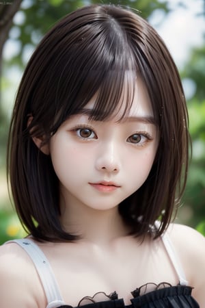 creative,1girl,(mature female:0.5),A young ladies  with short brown hair looks into the camera, (puffy eyes),posing for a half-body shot. She is of Asian descent, approximately 20 years old, and petite in stature,best quality,--ar 4:3,headshot,realism