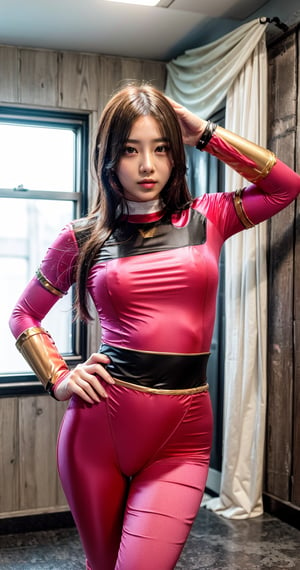 Epicrealism,realhands,((pink power ranger)),pink ranger costume, pink spandex, big breast, plump body

masterpiece,{{{best quality}}},(realistic)),{{{extremely detailed CG unity 8k wallpaper}}},game_cg,(({{1girl}})),{solo}, (beautiful detailed eyes),((shine eyes)),{flowing hair}, (glossy hair), (Silky hair),seductive smile,seductively eyes,(Brilliant light),cinematic lighting,((thick_coating)),(glass tint),(watercolor),(Ambient light),long_focus,(Colorful blisters), dynamic movement,

japanese girl seductively looking at you, sexy pose, perfect body, exotic pose, orgasm face, japanese lingerie, sexiest pose, sexiest gestures, seductive lips, seductive eyes, cat eyes makeups ,slim body,beautiful hands, beautiful fingers, perfect breasts, detailed breasts,beauty,
,1 girl 