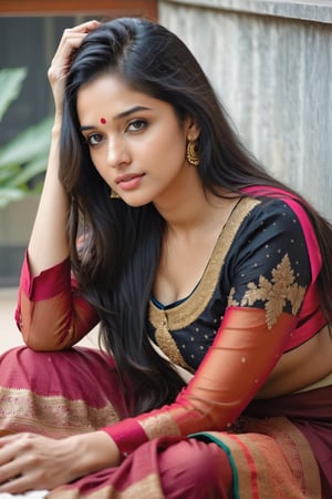 beautiful cute young attractive indian teenage girl, village girl, 18 years old, cute, Instagram model, long black_hair, warm,in terrace , indian,girl, photorealistic, ,dress,1girl,velvaura,photorealis
tic,Indian real girl, Shraddha Kapoor
Look like face shape kriti sanon, instagram instagram real, real life,hi_resolution,wear choli and pant,asleeping on bed,NylaUsha