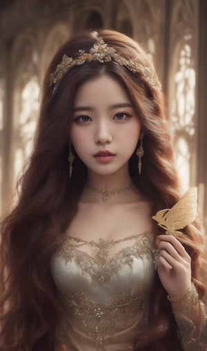 1girl, fairy of the North, fur, fairy wings, high detail, High quality, intricate detailed, masterpiece, ,q cen