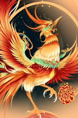 Iconic logo, chinese logo, mighty garuda, majestic, garuda, elegant, hindusm, highly detailed, HD, 16K, ancient art style