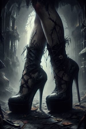  .dark gothic horror.crypted .high heels 