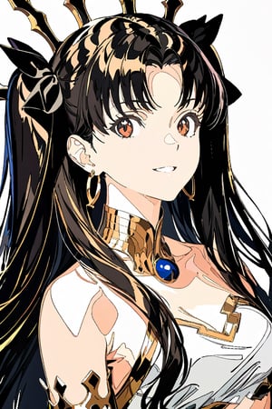  (masterpiece, top quality, best quality), (1girl:1.4), upper body,portrait, extreme detailed,Cogecha,ishtar \(fate\),8k,high resolution,smile,face shot