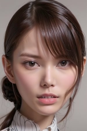 (Best quality, 8k, 32k, Photorealistic, UHD:1.2),

lifelike rendering, Photo of Pretty Japanese woman,  18yo,double eyelids, highly details glossy eyes, glossy full lips, exquisite facial, natural medium-large breasts,  soft curves, (pale skin:1.3), exquisite skin texture, necklace with a tiny charm, shape focus,l ray tracing, detailed hair, detailed fabric rendering,

 charming face, 