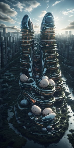 bright_daylight,
(sunny_sky),


futuristic_science_fiction_building,
((close-up_of_an_energy-efficient_building_shaped_like_an_egg)),
organically_shaped_building,
jungle,
((exotic_plants)),
(river),





photorealistic,
Hyper Realistic,

(masterpiece),
High_resolution, very_detailed, sharp_focus, 8k.,SD 1.5,
bird 's-eye view