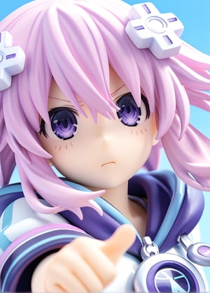 fix hand, five finger, no distortion hand, no distortion finger, closed fist,score_9,score_8_up,score_7_up,3D,Neptune \(neptunia)\