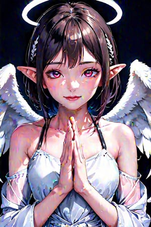 score_9_up, score_8_up,score_7_up,Anime style,RPG_Background,one_angel_wing,1girl, clasped_hands,3d,Anime Style,high_resolution,one_demon_wing,facing_viewer,Anime Style.