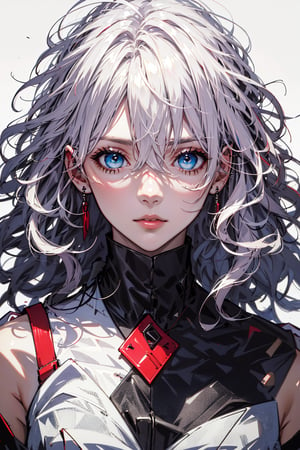 score_9, score_8,score_7, (masterpiece),(beautiful face and eyes),hair between eyes,wavy hair, white_hair,full_body