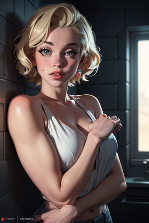 Adventure concept art of a brain posing as Marilyn Monroe's famous photo over the vent, photorealistic, intricate, 4k, epic, trending on artstation, high detail, hyper realistic, cgsociety, digital art, high quality, vibrant lighting, volumetric