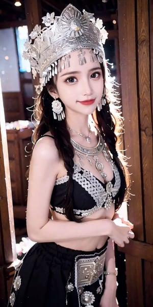 1girl,face,white background,(masterpiece,best quality:1.5),QIEMANCNGIRL, MZGIRL a woman in a black and white dress, wearing a silver headdress, solo, a necklace with silver beads, sky , Crossed arms, background is the Yunnan Jade Dragon Snow Mountain, ultra realistic,32k,RAW photo,(high detailed skin:1.2), 8k uhd, dslr, soft lighting, high quality,
{{Beautiful and detailed eyes},
Detailed face, detailed eyes, slender face, real hands, cute Korean girlfriend 20 year old girl, perfect model body, looking at camera, sad smile, dynamic pose, furisode, kimono, shrine, hatsumode , medium breasts, cosmetics advertising model, her one girl is walking,perfect 38G breasts, ,xjg