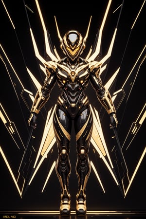 full body view, black and gold color, a sleek mecha kyubi boy warrior with nine mechanical tails, with sleek and cybernatic kyubi boy helmet with kyubi ear design, cybernatic wings, cybernatic scythe, inticated, glossy gold, ultra sharp, full cybernatic, fighting stance on the roof top buiding of cybernatic city, low angle shot, action pose, photo-ultrarealistic, dramatic, vivid colors, sharp focus, HDR, UHD, 16mm, color graded Portra 400 film, extreme colors, Hyper Detailed,