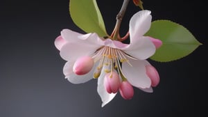 tender crabapple flower and buds,
,delicate and voluptuous covered by drew in morning  soft brigh light,(falling petals),(blur pure simple lightblack background), a lovely heart made by petals on the ground,

realistic,photo_(medium),photorealistic

