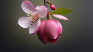 tender crabapple flower and buds,
,delicate and voluptuous covered by drew in morning  soft brigh light,(falling petals),(blur pure simple lightblack background),and the petals formed a lovely heart on the ground,

realistic,photo_(medium),photorealistic

