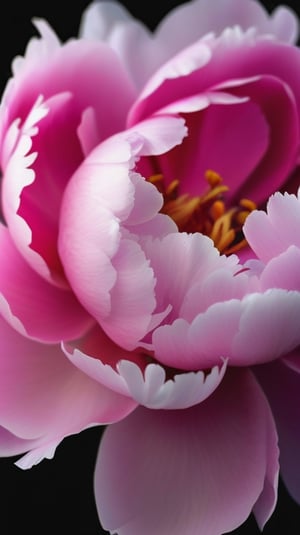 a peony flowers, colorful, high contrast, detailed,  full display 

high resolution,realistic,macro detail beautiful 

