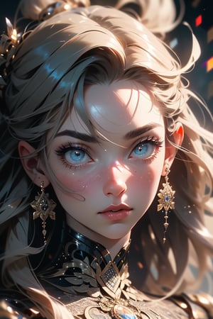 (1 girl, beautiful detailed eyes, beautiful detailed lips, extremely detailed eyes and face, long eyelashes, intricate fractal patterns, masterpiece, best quality, 8k, hyperrealistic, photorealistic, vibrant colors, dramatic lighting, cinematic composition, ethereal, otherworldly),interior plan
