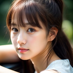 ((Best quality, 8k, Masterpiece, realistic)), ultra-detailed face, Thicken your lower lip, ultra cute, 23years old, japanese woman,ound face,Droopy eyes, black eyes,delicate eyes, double eyelids, High resolution, Showa era actress gravure,