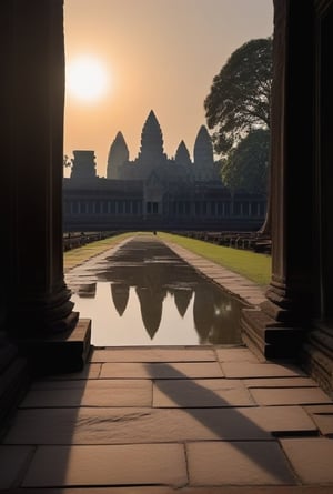 Angkor wat no human ,<lora:659095807385103906:1.0>