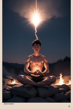 meditação no fogo

