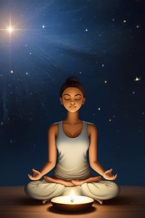 meditação nas estrelas
