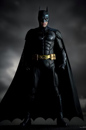 wide open shot, ((Michael Keaton)) , ultrarealistic as batman
(Epic attack position),batman,Batmancb,man with batman costume mask and cape