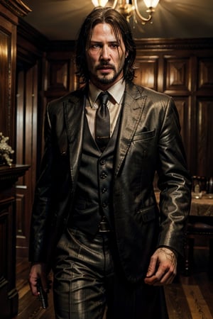 ((Panoramic and open wide shot)), masterpiece, excellent quality, 
perfect hands,epic running fast shooting machine gun with flames, photo realistic Keanu Reeves John Wick with pistol and machine gun , 
different weapons
knives, katanas, submachine guns, grenades, in a shootout with other men, thriller style, aggressive pose, modern black and white Gucci suit, armed gun, photorealistic, highly detailed, blurry photo, intricate, incredibly detailed, super detailed, gangster texture, detailed , crazy, soft lights and shadows