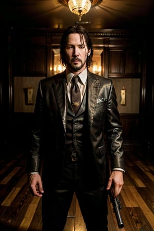 ((Panoramic and open wide shot)), masterpiece, excellent quality, 
perfect hands,epic running fast shooting machine gun with flames, photo realistic Keanu Reeves John Wick with pistol and machine gun , 
different weapons
knives, katanas, submachine guns, grenades, in a shootout with other men, thriller style, aggressive pose, modern black and white Gucci suit, armed gun, photorealistic, highly detailed, blurry photo, intricate, incredibly detailed, super detailed, gangster texture, detailed , crazy, soft lights and shadows