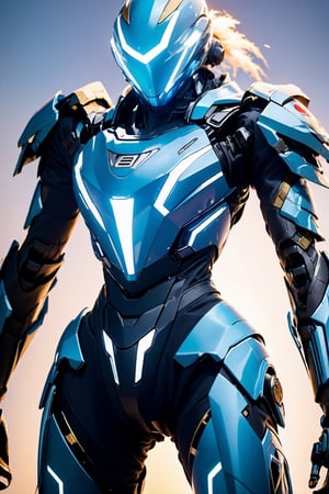 masterpiece,best quality,full details,(cybermech bodysuit:0.9),(simple background:1.2),saibo,armor,lightning art,