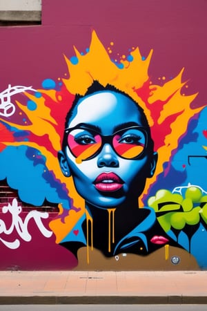 Experience a chaotic, explosive, and surreal moment in the heart of Johannesburg City. Graffiti and street art come alive as pop art in the wake of a cataclysmic event. organic create an  of the contrast between the mundane and the extraordinary.