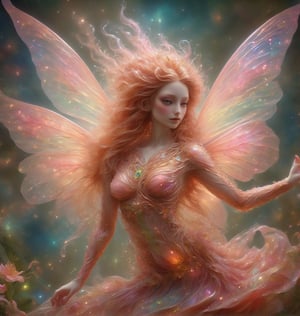 create an a  stunning fairy hybrid,DonMBl00mingF41ryXL,DonM3l3m3nt4lXL,DonMDr4g0nXL