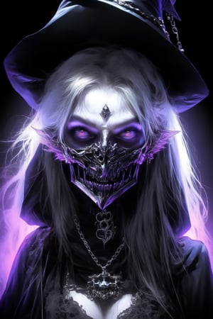 a mix of the below , techno-witch,gothic girl,Ghost mask ,EpicGhost,gh0st