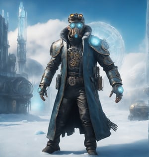 ((steampunk combines with frostpunk,)), ((full body shot)), steampunk, ,DonMFr0stP4nkXL