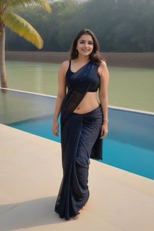 Best photo, aesthetic, perfect photo of indian girl having fun in swimming pool, swimming, clear water, full view, sexy look, open pose, sexy leaps, moist saree, thick-thighs, one thigh naked,curvy_figure, big_boobies, leg_spread for penetration  ,Sexy Saree, perfect hand, perfect leg, perfect body, sexy saree