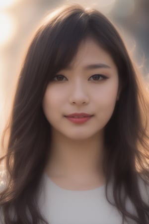 masterpiece, high quality, realistic aesthetic photo ,(HDR:1.4), pore and detailed, intricate detailed, graceful and beautiful textures, RAW photo, 16K, (bokeh:1.3), natural moon light, back lighting, Subsurface scattering, warm tone, (front from face shot), 25yo-japanese-1girl, beautiful face, (light-smile:1.1), beautiful black straight long hair, dull bangs, (hair blowing in the wind:1.2), (detailed beautiful dark-brown eyes:1.3), smooth skin, juicy lips, eye_shadow, small earing, dark-red sweater, (glare at camera:1.2), high detailed, ultra detailed, 9x16 aspect ratio, high resolution, world-class official images, impressive visual, perfect composition,1 girl,Realism, korean ,Beauty,idol