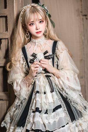 ((One girl)) ,(((upper body)))、Real17yo、cute girl、((Small breasts))、(((Long white hair)))、((squat))、((lolita  coordination)） And a very slim figure,,,,,、Very thin leganicules、Earrings、Pink Lip、choker、Real、Sexual、Highest quality、Detailed face、Detailed Background、Depth of written boundary、whole body viewing angle、Sexual、alone、night,Highest quality、High resolution、High resolution（Real：1.4）Detailed eyes、Gradation、Perfect anatomical figure、Woman with perfect body、Highly detailed skin、Detailed face、Beautiful eyes in every detail、Background Blur,little_cute_girl,((very small tits)),lolita_dress