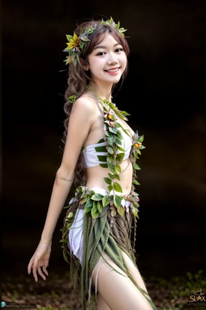 PrettyLadyxmcc,smile,forest fairy costume,1girl
