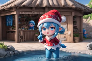 little kleedef as (Smurfs), show yourself as (Smurfs), show me your (Smurfs costume), creating an atmosphere in (Smurf Village), creating an atmosphere at (Smurf Village), show yourself as Smurf, (Grouchy Smurf), (Sasette), (Brainy Smurf), (Papa Smurf), (Clumsy Smurf), (Hauie), (Hefty Smurf),