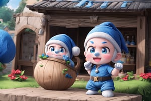 little keqingdef as (Smurfs), show yourself as (Smurfs), show me your (Smurfs costume), creating an atmosphere in (Smurf Village), creating an atmosphere at (Smurf Village), show yourself as Smurf, (Grouchy Smurf), (Sasette), (Brainy Smurf), (Papa Smurf), (Clumsy Smurf), (Hauie), (Hefty Smurf),keqingdef