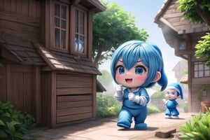 little keqingdef as (Smurfs), show yourself as (Smurfs), show me your (Smurfs costume), creating an atmosphere in (Smurf Village), creating an atmosphere at (Smurf Village), show yourself as Smurf, (Grouchy Smurf), (Sasette), (Brainy Smurf), (Papa Smurf), (Clumsy Smurf), (Hauie), (Hefty Smurf),