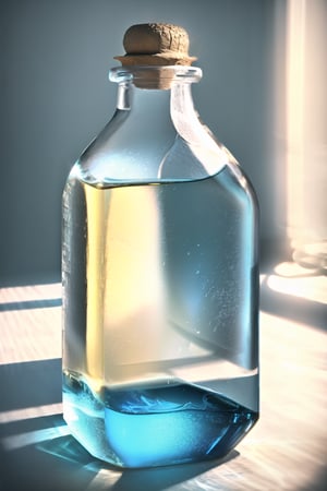 Soft light, HD, realistic, photorealism
, empty bottle