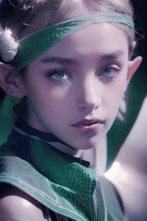 Soft light coming to a cave, HD, realistic skin, photorealism, multiple_views_of_elf_girl