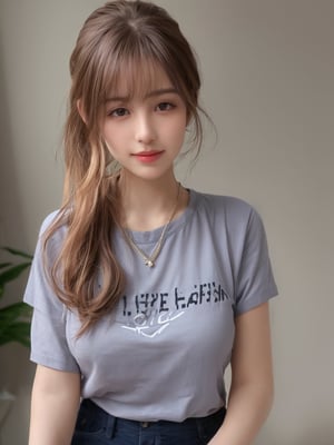 Pretty korean mix French girl in malaysia, 30 years old. Average body, bright honey eyes with sharp size, sexy lips, long eyelashes. Black, ponytail, soul and spiritual mentor. T-Shirts, transparent