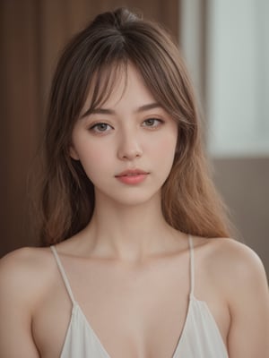 pretty russian mix korean girl in malaysia, 30 years old. Average body, bright honey eyes with sharp size, full lips, long eyelashes. Black, ponytail, soul and spiritual mentor. T-Shirts,cinematic,photorealistic,masterpiece,1 girl ,best quality